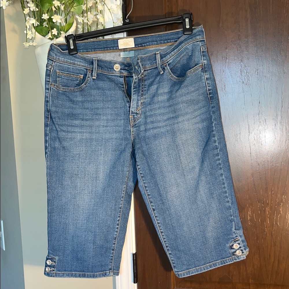 Levi's Blue Denim Skimmer Jeans